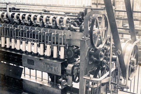 Cotton mill machinery