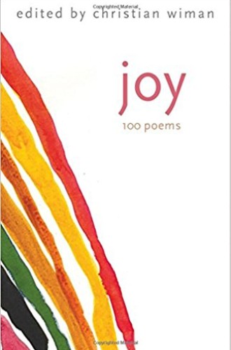 image of Christian Wiman's anthology of poems about joy