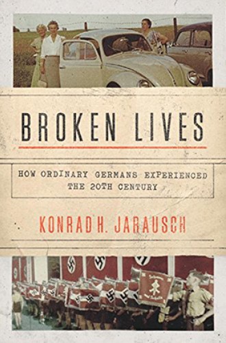 image of Konrad Jarausch's book about Germans growing up during the Hitler era
