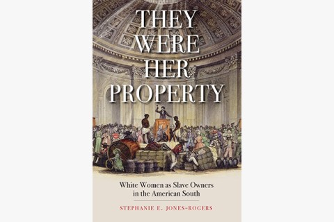 image of book about American slavery, economics, and white women slaveholders