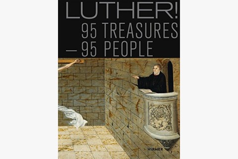 picture of book about Luther museum exhibition