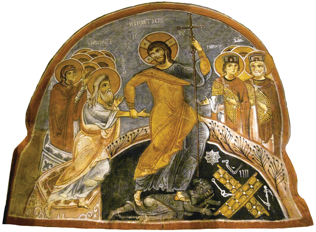 church Anastasis painting