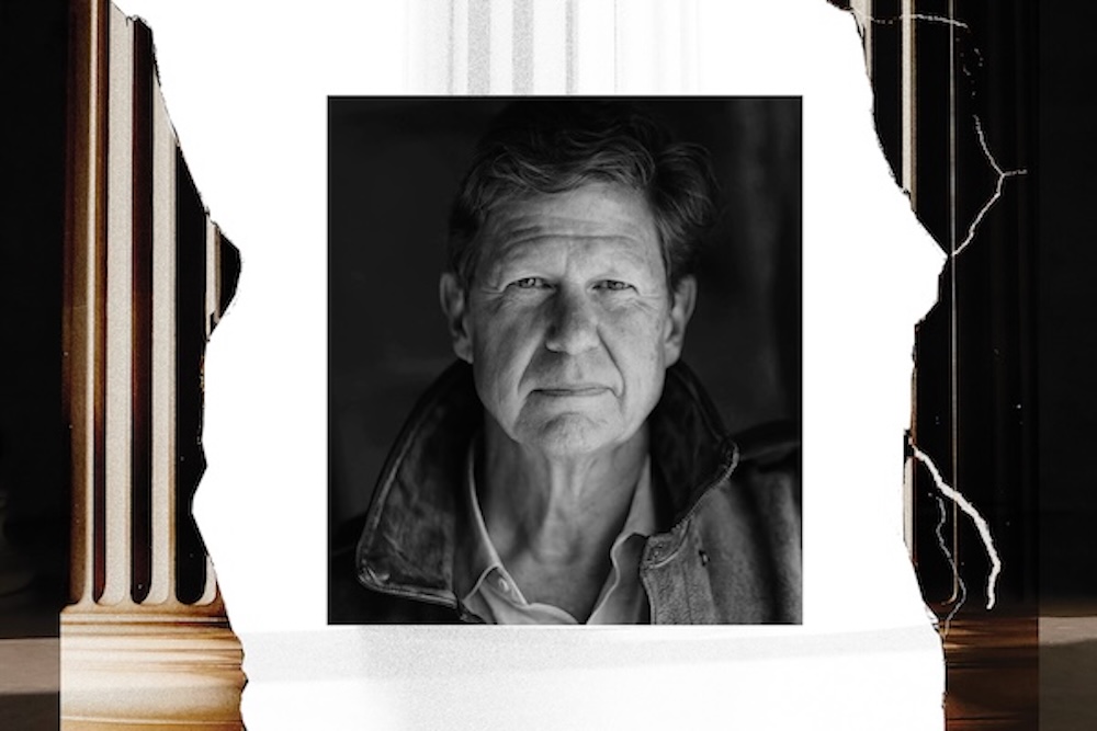Black and white image of Randall Balmer