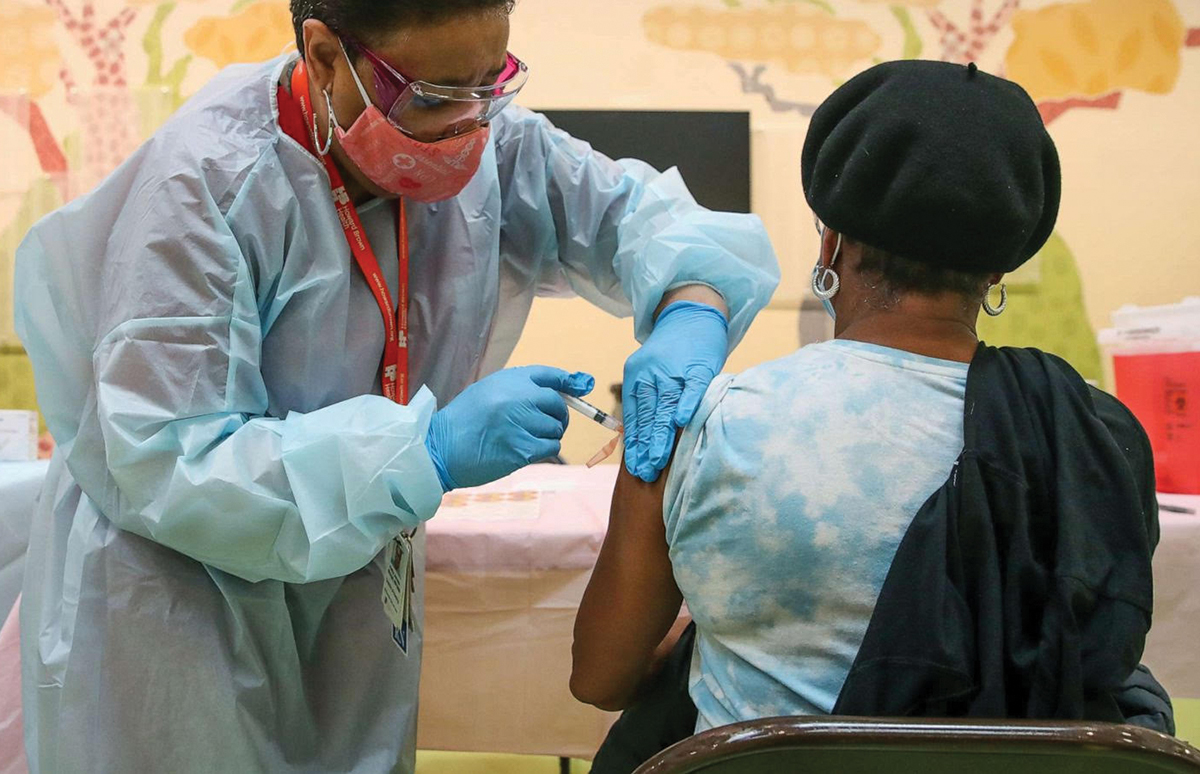 Black churches address vaccine hesitancy - Vimarsana News