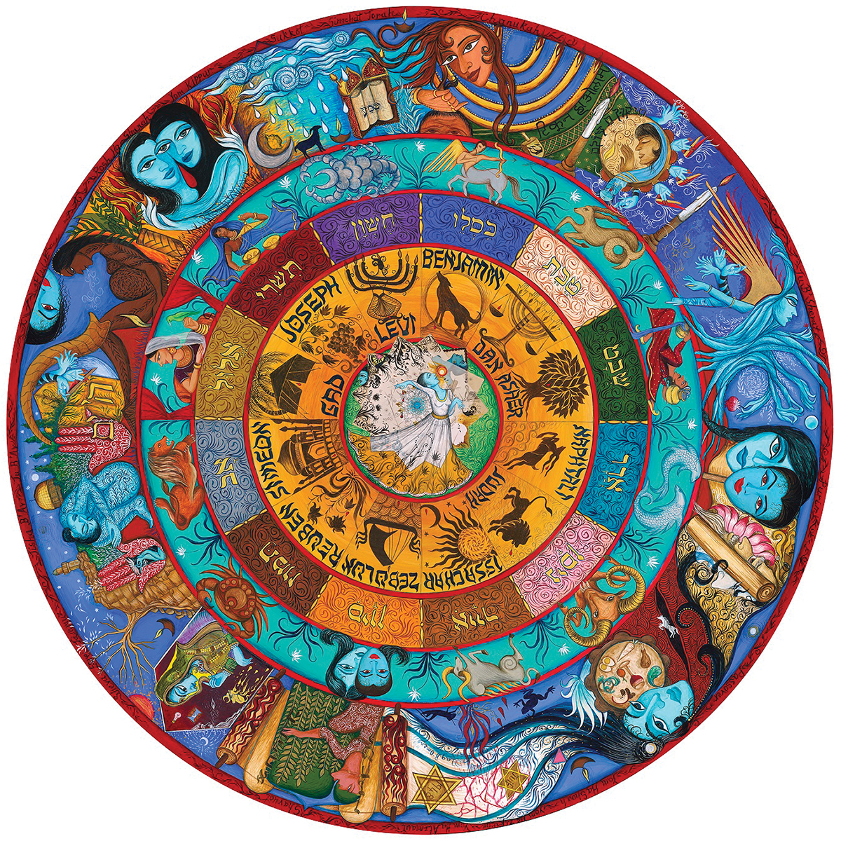 Mosaic for Central Reform Congregation, St. Louis, Missouri, by Siona