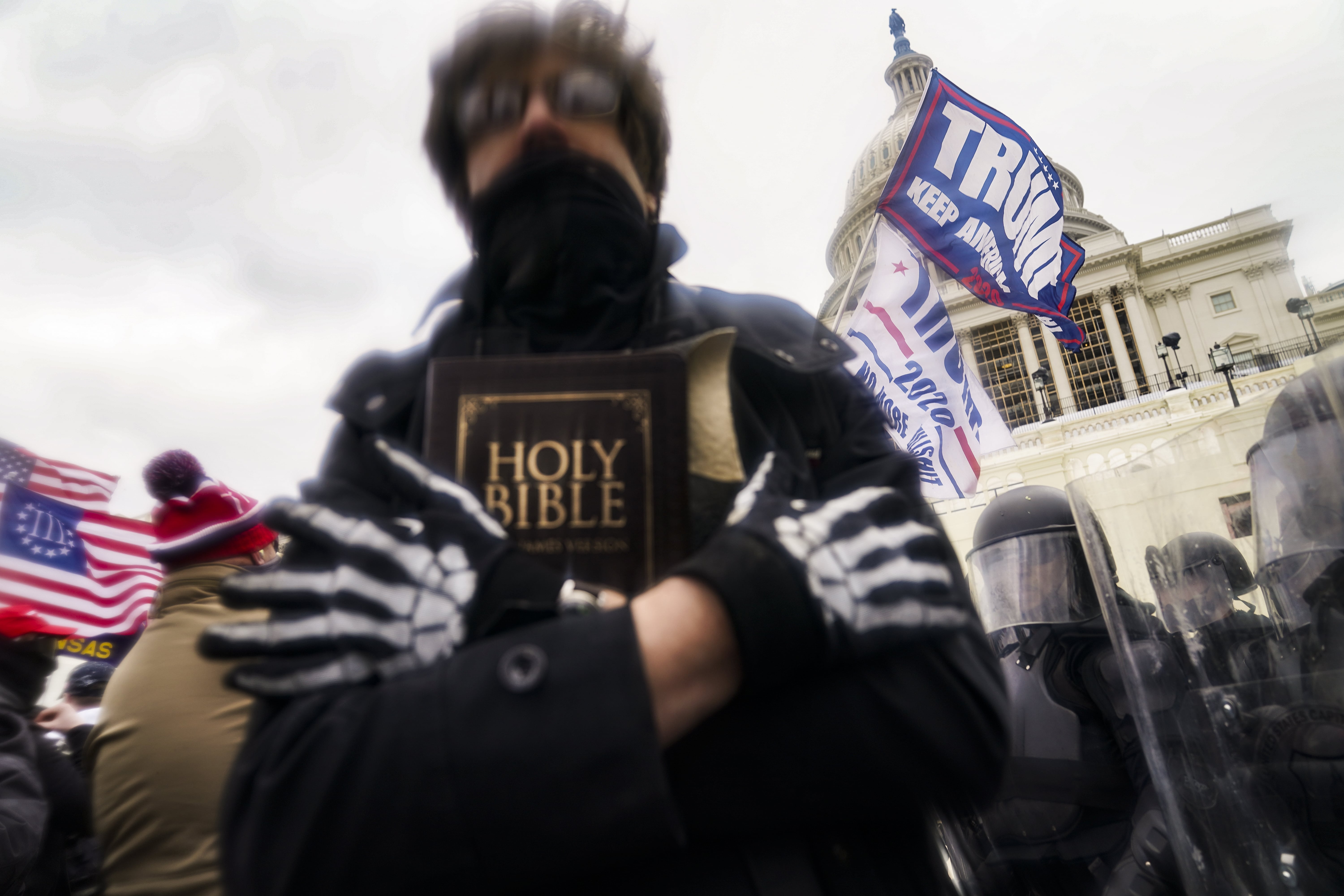 Capitol violence brewed from nationalism, conspiracies, and Jesus - Vimarsana News