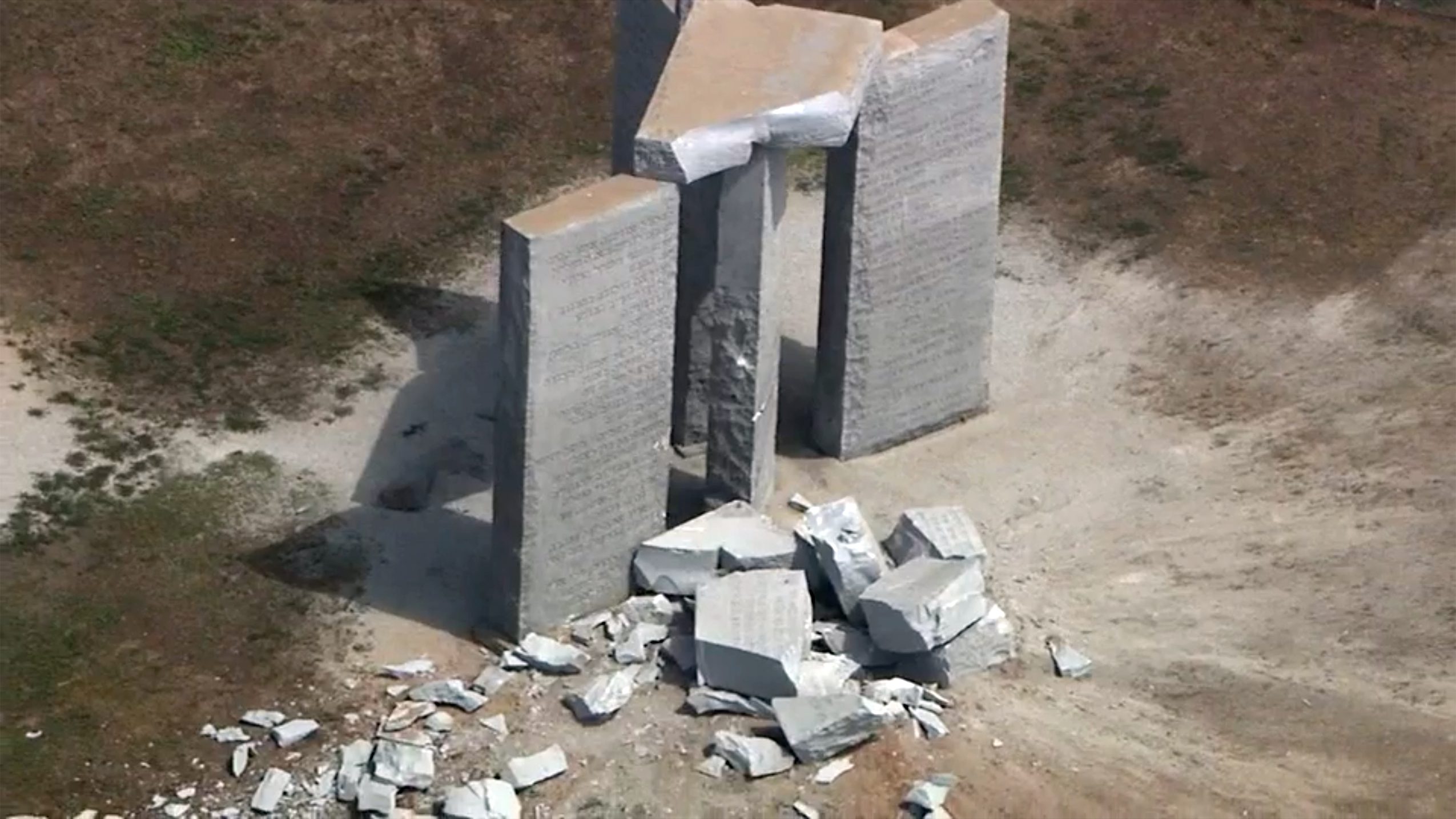 Georgia Guidestones, long treasured and feared, demolished after bombing attack - Vimarsana News