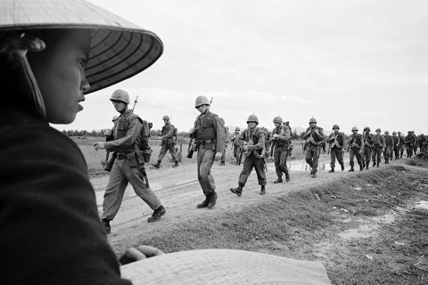 image of Marines marching