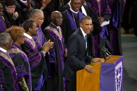 Obama speaking