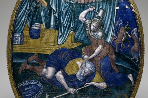 image of Jael killing Sisera