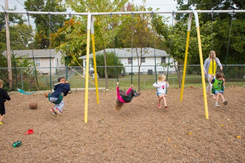 Trinity Lutheran playground