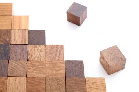 wooden blocks stacked