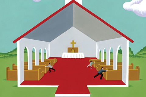 Remove the pews