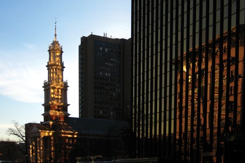 Center Church's steeple