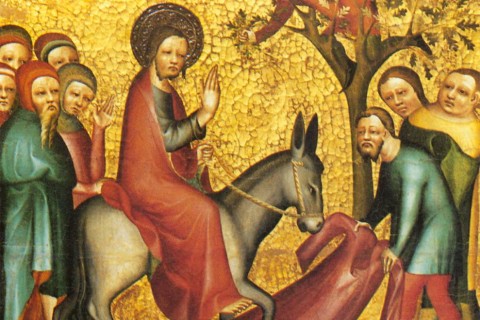 painting of the triumphal entry