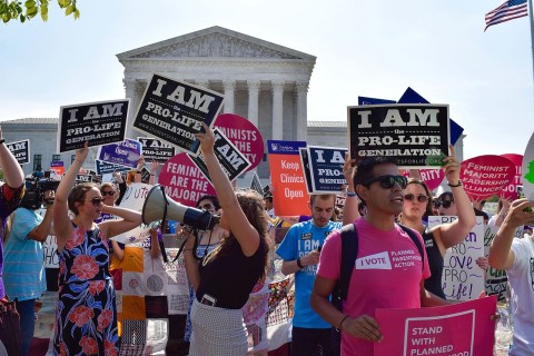 Abortion law protest