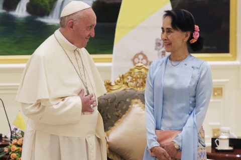 Pope Francis Myanmar