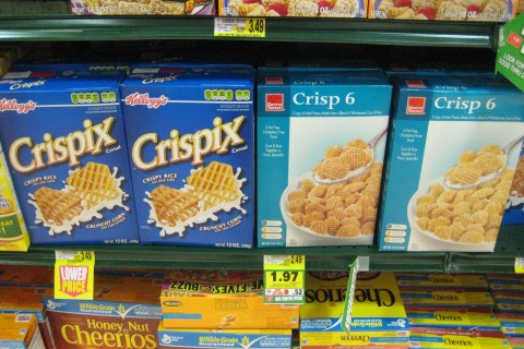 cereal boxes