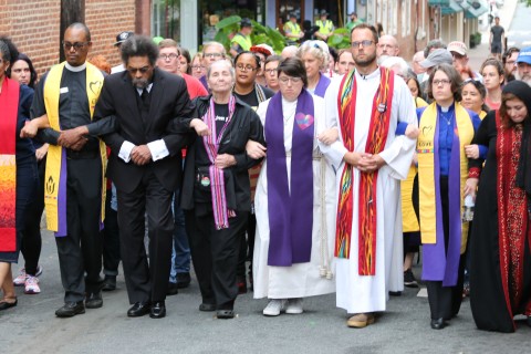 Charlottesville clergy action
