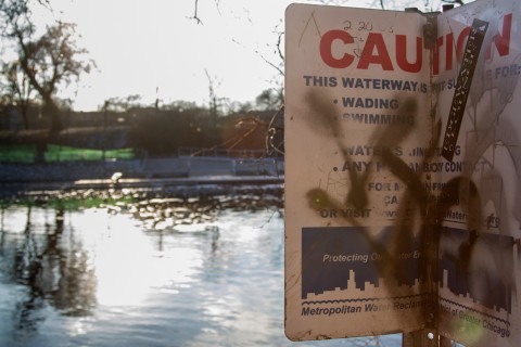 warning-sign-by-water