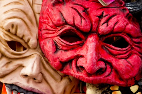 Demon masks