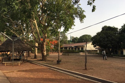 the grounds of the hillcrest school in Jos, Nigeria