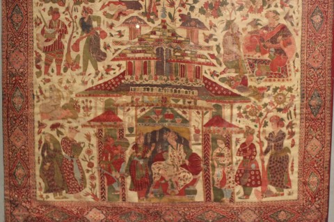 Kalamkari coverlet