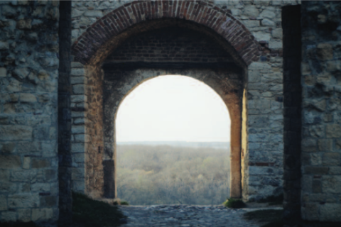 arch at a monastery