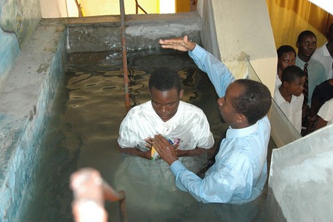 Mozambique baptism