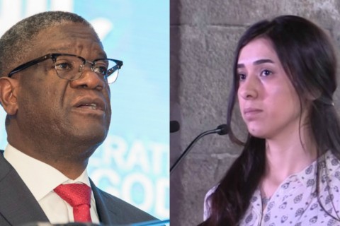 Denis Mukwege and Nadia Murad