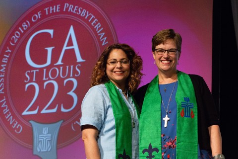 PCUSA comoderators