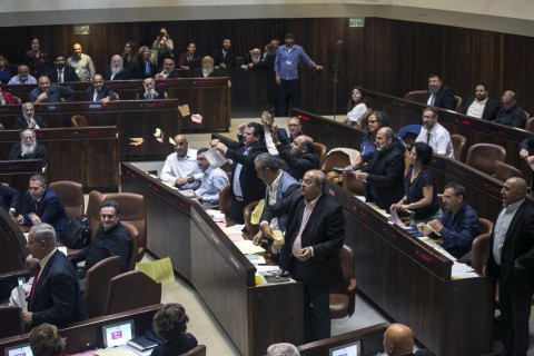 Israeli Knesset debate