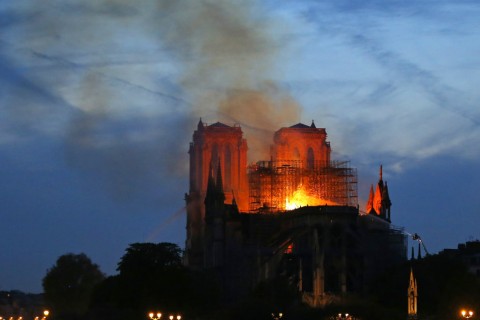 Notre Dame fire