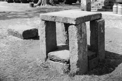 slave auction block