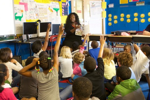 teachers classroom students