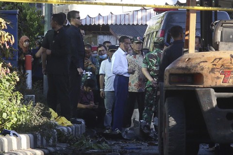 Indonesian president Surabaya