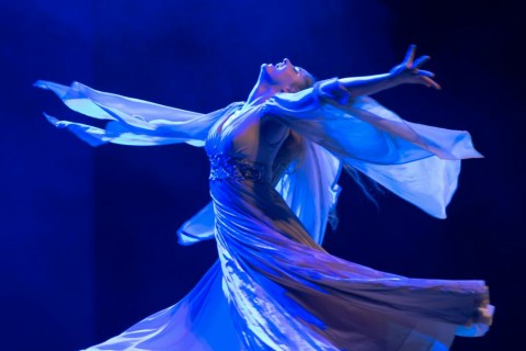 whirling dancer dancing