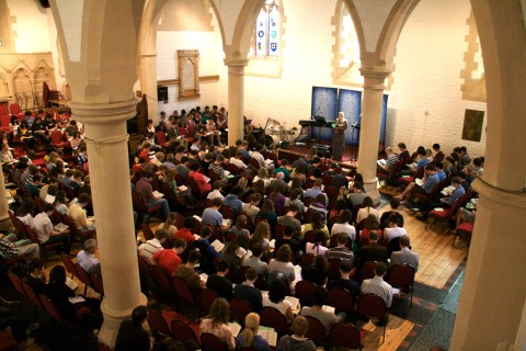 worship at Oxford church