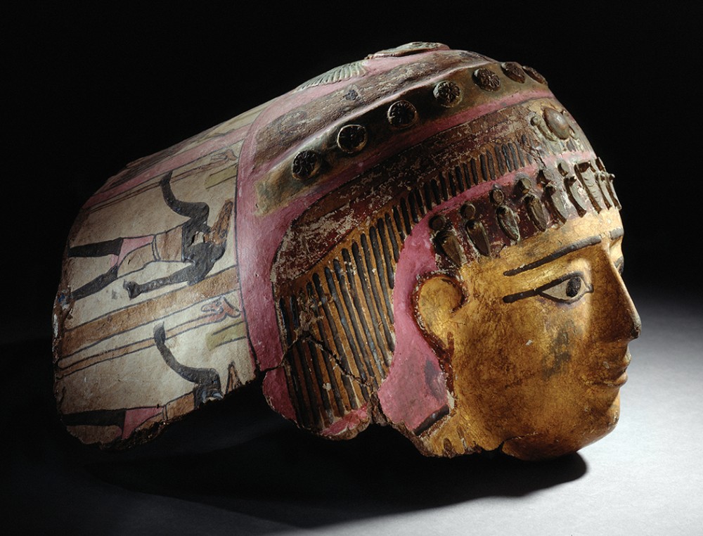 Egyptian funeral mask