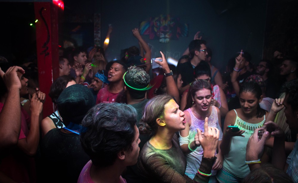 young adults party