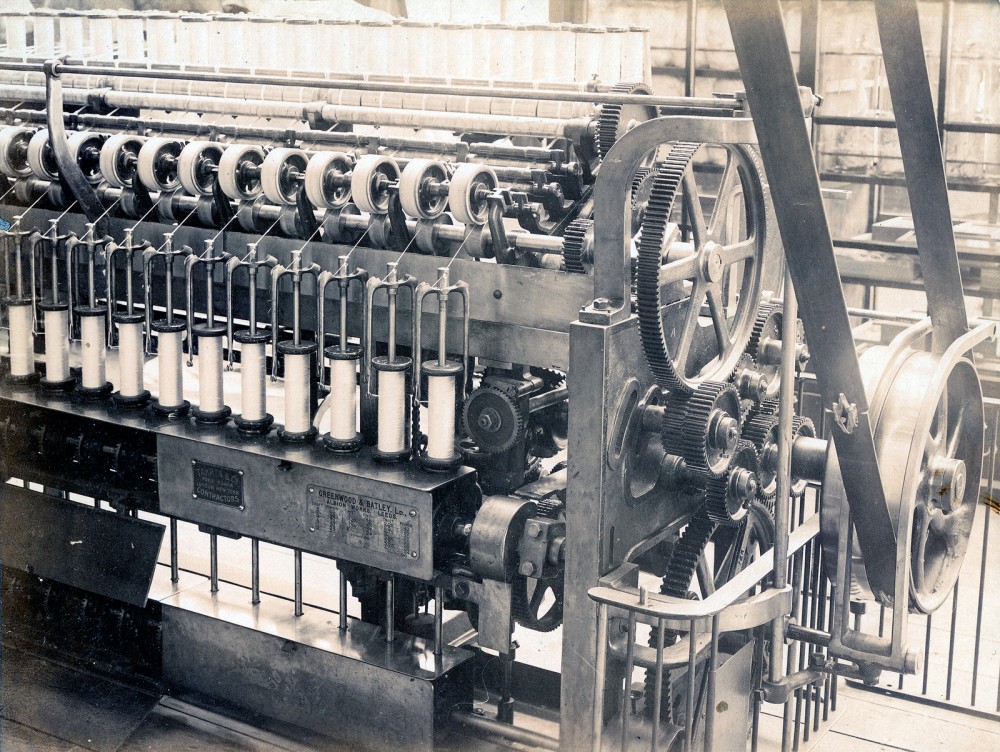 Cotton mill machinery