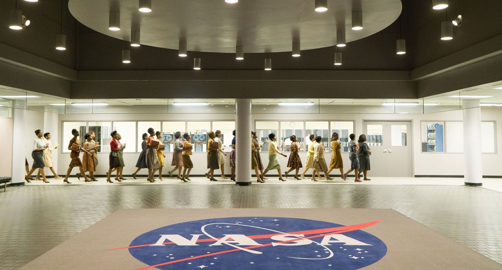 people walking at NASA