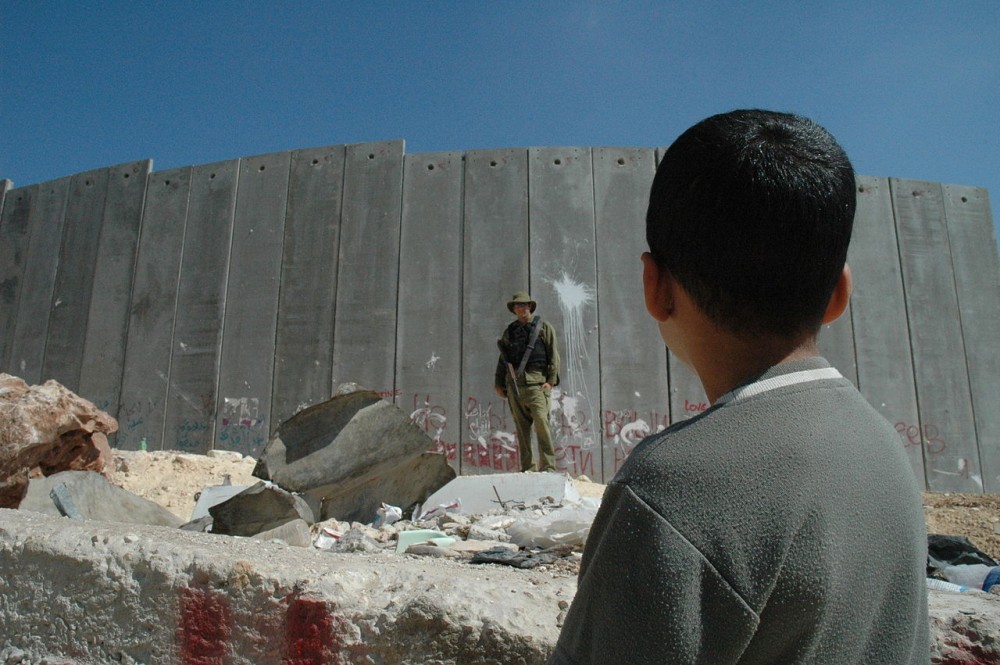 Palestine boy IDF soldier
