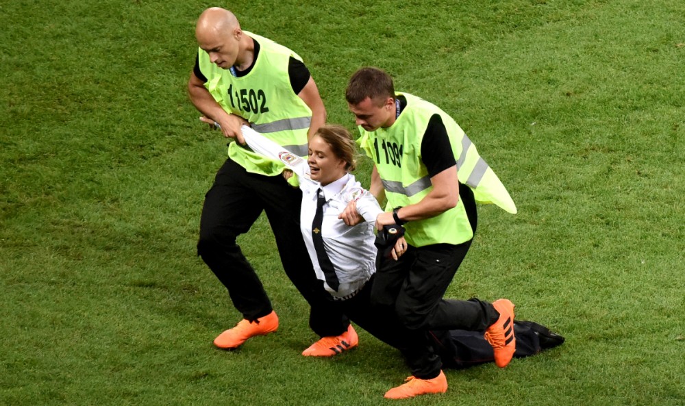 World Cup protest