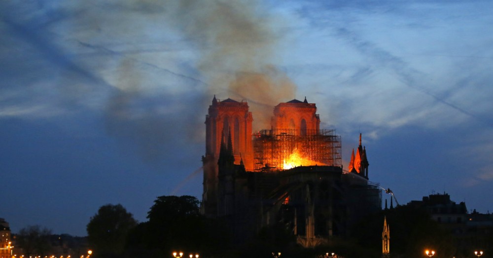 Notre Dame fire
