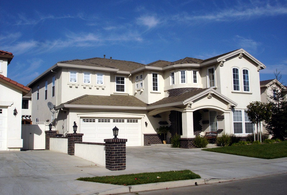 large suburban house