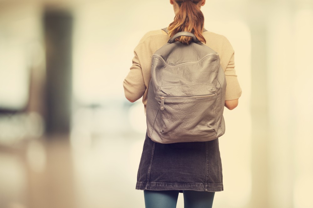 young woman student 