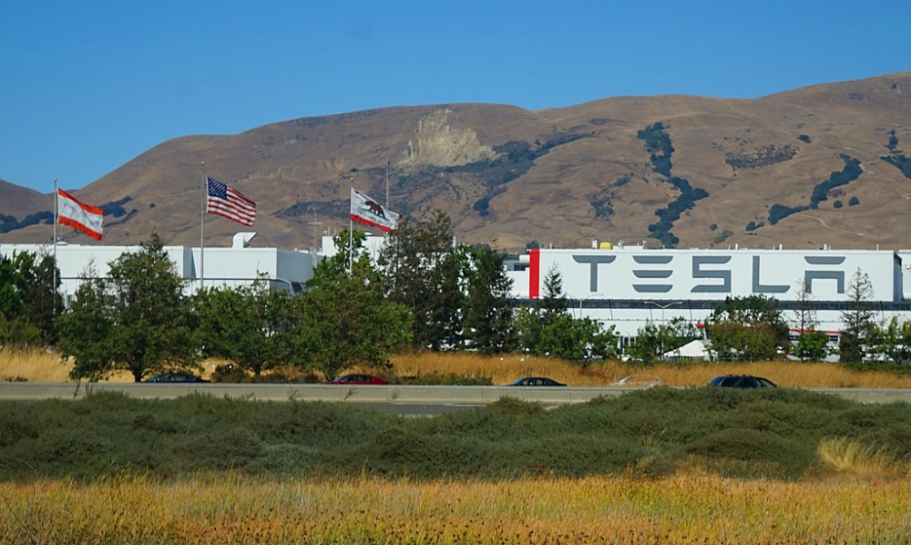 Tesla car factory