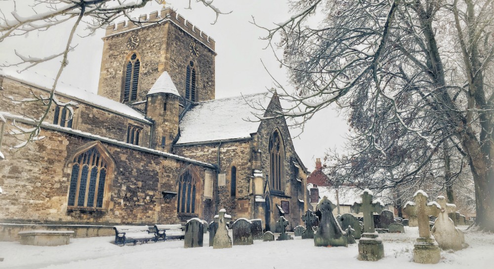 church graveyard