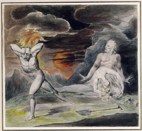 William Blake wrath of God